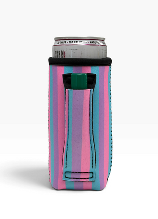 Sugar Stripes 12-16oz Slim Can Handler™