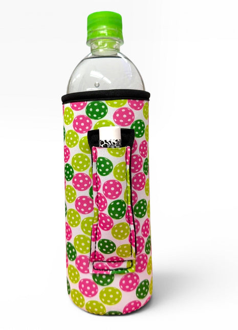 Pickleball Stripes 16-24oz Soda & Water Bottle / Tallboy Can Handler™
