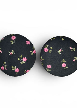 Cottage Rose Neoprene Car Coasters