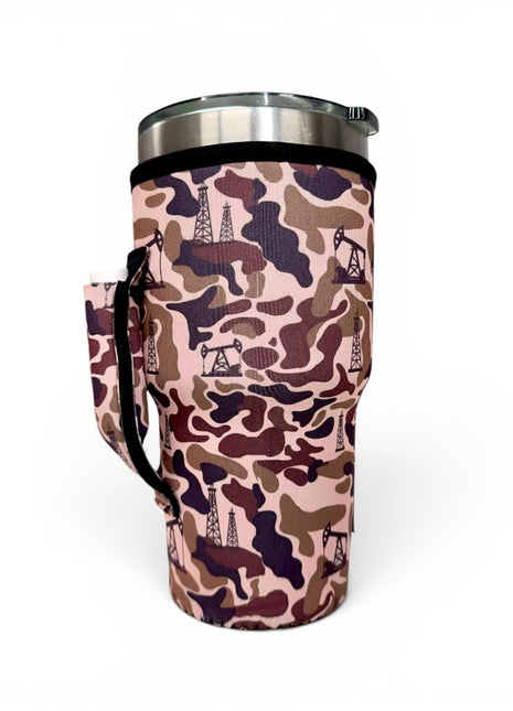 Oilfield Camo 30oz Tumbler Handler™