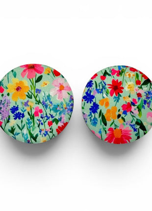 Wildflowers Neoprene Car Coasters