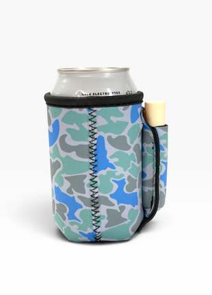 Salt Water Camo 12oz Regular Can Handler™