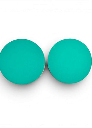 Sea Foam Green Neoprene Car Coasters