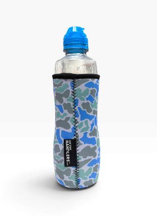 Salt Water Camo 16-24oz Soda & Water Bottle / Tallboy Can Handler™