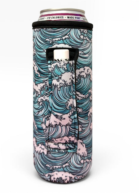 Waves 16-24oz Soda & Water Bottle / Tallboy Can Handler™