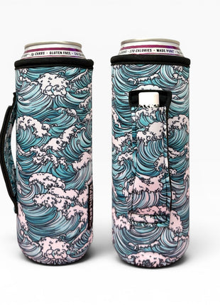 Waves 16-24oz Soda & Water Bottle / Tallboy Can Handler™
