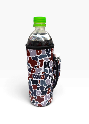 Howdy Texas 16-24oz Soda & Water Bottle / Tallboy Can Handler™