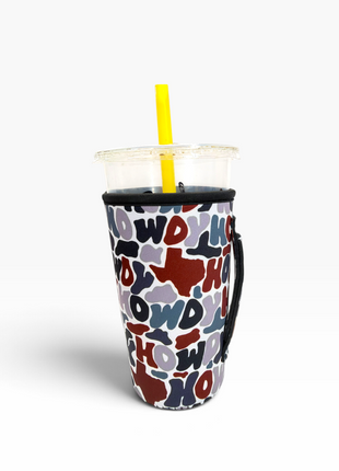 Howdy Texas 20oz Large Coffee / Tea / Tumbler Handler™