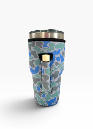 Salt Water Camo 30oz Tumbler Handler™