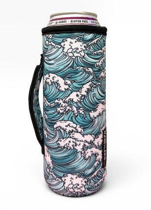 Waves 16-24oz Soda & Water Bottle / Tallboy Can Handler™