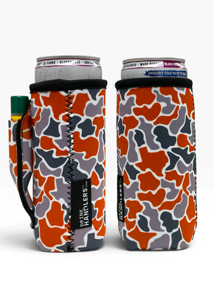Burnt Texas Camo 12-16oz Slim Can Handler™