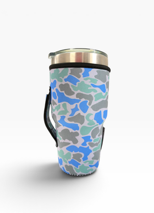 Salt Water Camo 30oz Tumbler Handler™