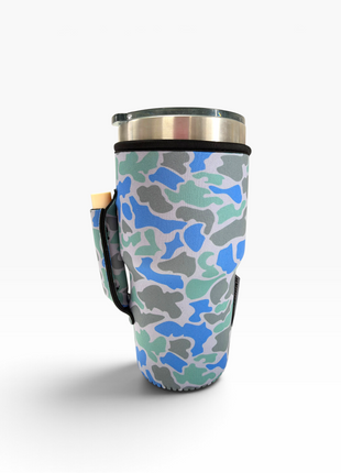 Salt Water Camo 30oz Tumbler Handler™