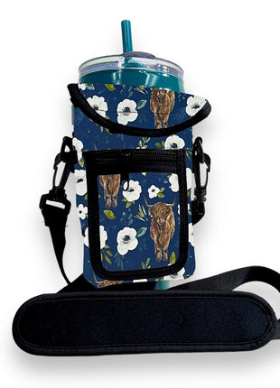 Highland Cows Wrap Around Drink Pocket *PREORDER* - Drink Handlers