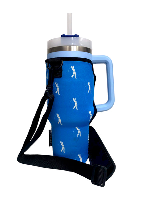 Golf 40oz Tumbler With Handle Sleeve
