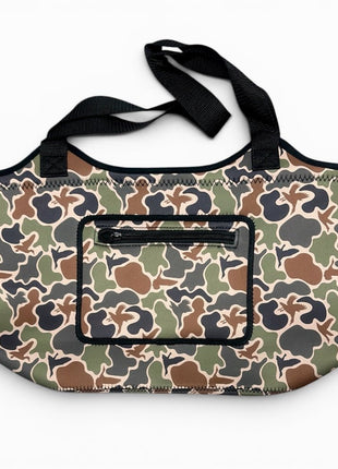 Retro Waterfowl Neoprene Tote - Drink Handlers