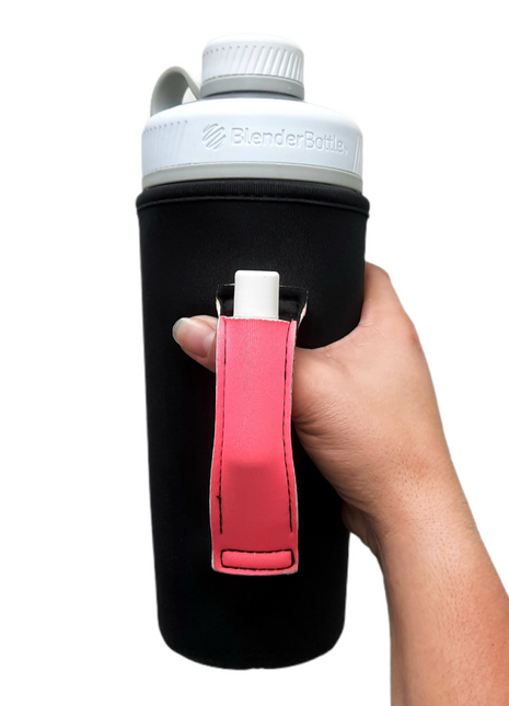 Black w/ Neon Pink 30-40oz Tumbler Handler™