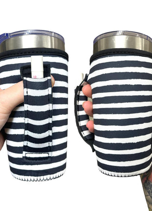 Stripes 20oz Large Coffee / Tea / Tumbler Handler™