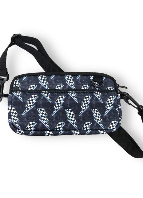 Lightning Bolts Cross Body Purse