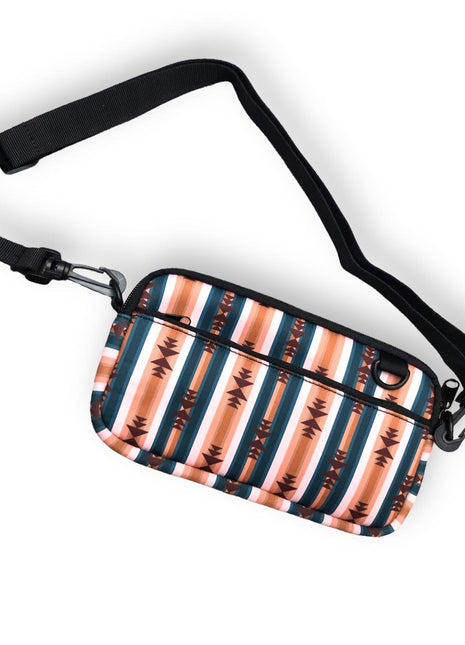 Western Aztec Cross Body Purse