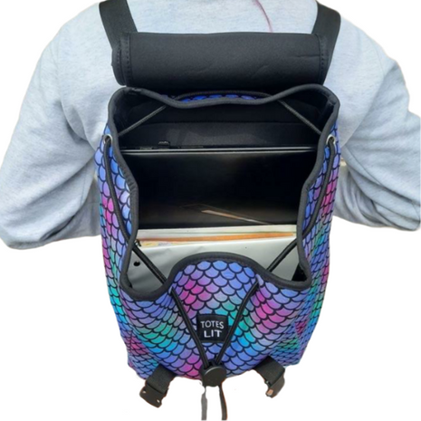 Hot Pink Leopard Backpack