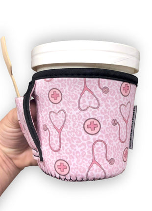 Nurse Leopard Pint Size Ice Cream Handler™