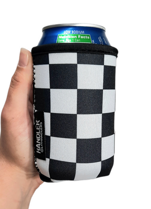 Checkerboard 12oz Stubby Can Handler™