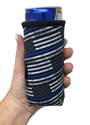 Back The Blue 8-10oz Slim Can Handler™