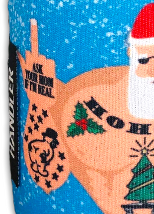 *EXPLICIT Santa 12oz Slim Can Handler™