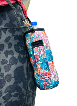 16oz Water Bottle Handler  W/ Carrying Strap