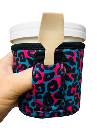 Blue Leopard Pint Size Ice Cream Handler™