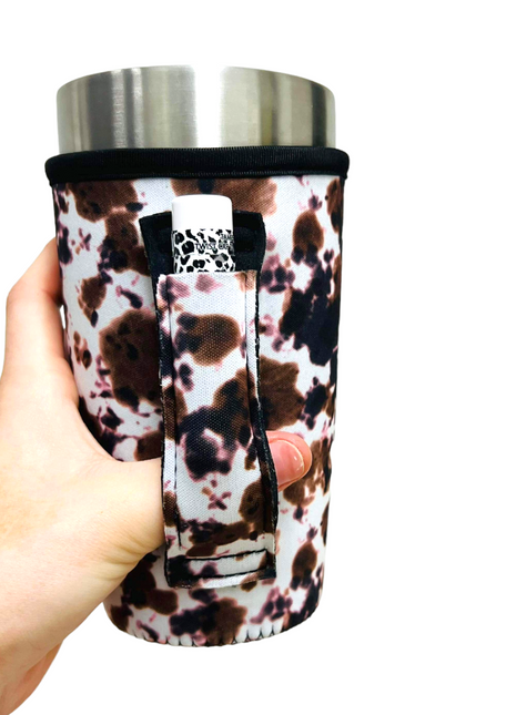 Cow Tippin'  20oz Large Coffee / Tea / Tumbler Handler™