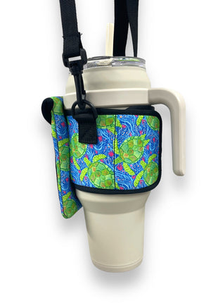 Sea Turtles Wrap Around Drink Pocket
