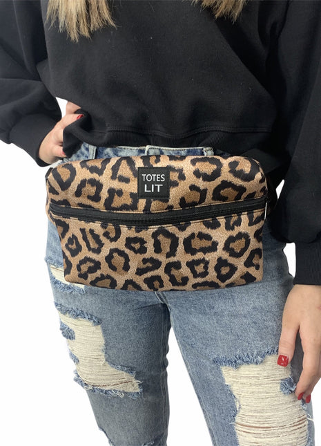 Leopard Fanny Packin' Tote