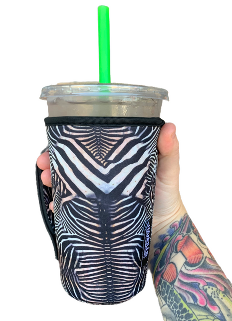 Zebra 20oz Large Coffee / Tea / Tumbler Handler™