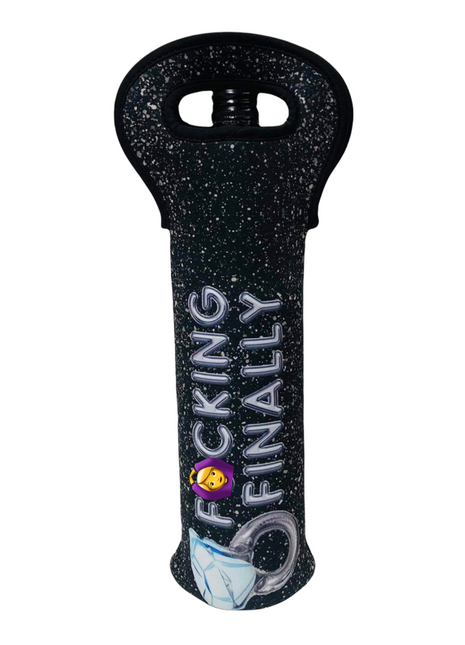 F***ing Finally Wine Bottle Tote