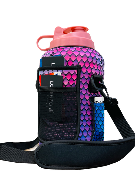 Purple Mermaid 1/2 Gallon Jug Carrying Handler™