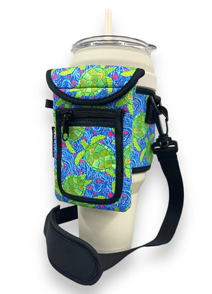 Sea Turtles Wrap Around Drink Pocket