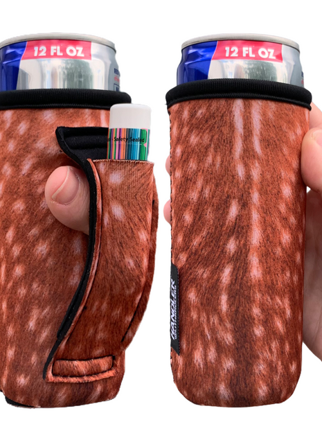 Deer Hide 12oz Slim Can Handler™