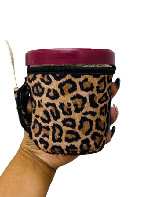 Leopard Pint Size Ice Cream Handler™