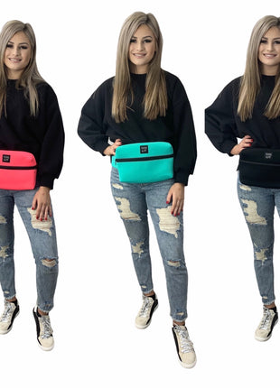 Solid Color Fanny Packin' Tote