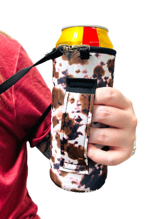 16oz Water Bottle Handler  W/ Carrying Strap