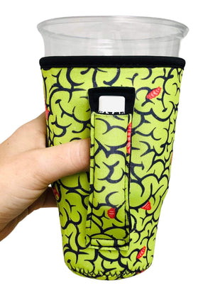 Brains 20oz Large Coffee / Tea / Tumbler Handler™
