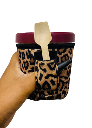 Leopard Pint Size Ice Cream Handler™