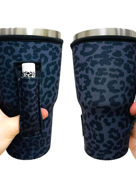 Black Leopard 30oz Tumbler Handler™