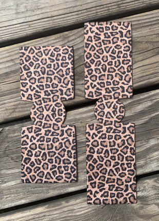 Leopard Unsewn Can Cooler