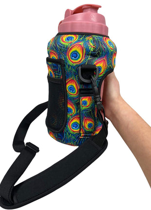 Peacock Feathers 1/2 Gallon Jug Carrying Handler™