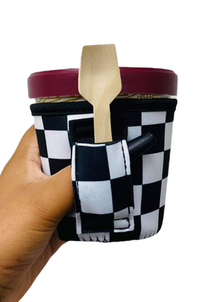 Checkerboard Pint Size Ice Cream Handler™