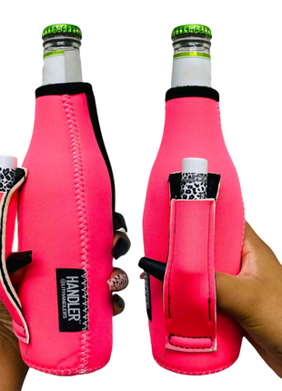 Neon Pink 12oz Bottleneck Handler™