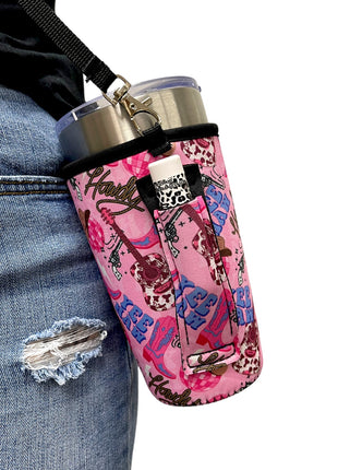 20oz Large Coffee Handler™ W/ Carrying Strap